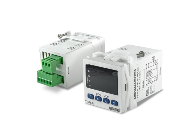 RZ4 Series With terminal 24VAC/DC 1CO 5A (rezistif) 0,1sec-99,59hour Digital Time Electronic Relay